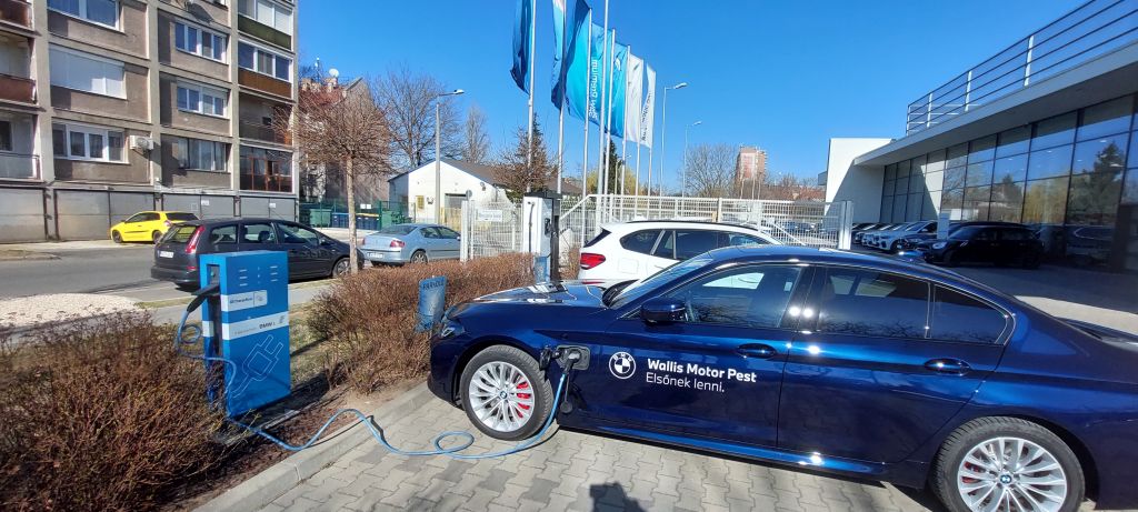 ALTE-GO töltők budapesti BMW gépjárműkereskedéseknél