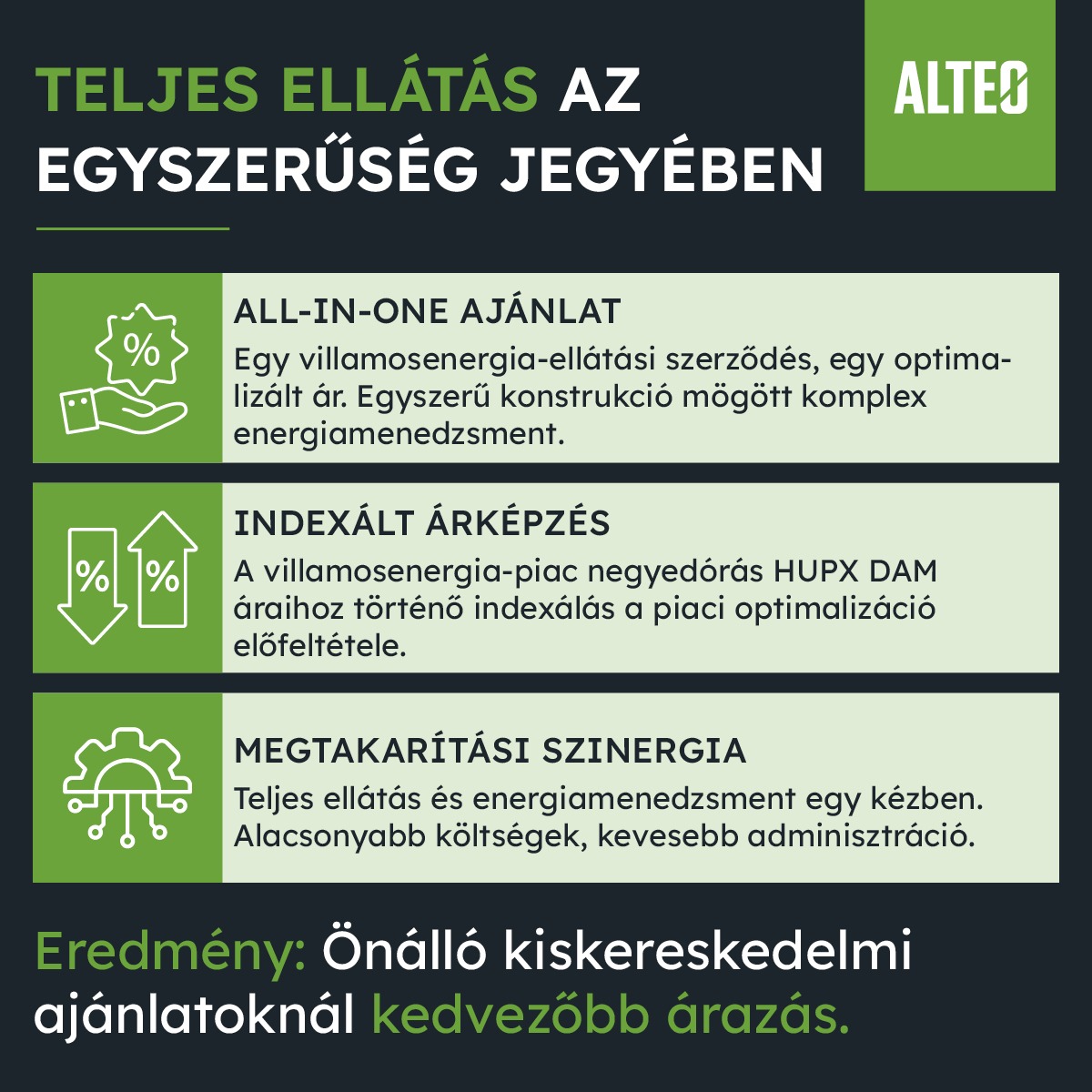 Teljes ellátás az egyszerűség jegyében