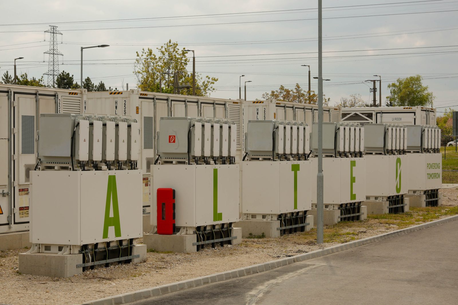 ALTEO energiatároló konténerek — Győr